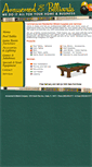 Mobile Screenshot of amusementandbilliards.com